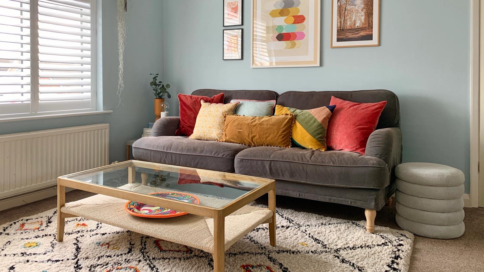 Thumbnail relating to an article titled "Living Room Refresh"
